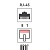 Джек RJ-45 8P8C CAT 5e Эконом PROCONNECT