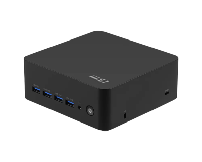 Мини-компьютер MSI Cubi Z AI 8M AMD Ryzen 7 8845HS (3.8GHz), 16Gb DDR5(2*8GB), 1TB SSD M.2, AMD Radeon Graphics, WiFi, BT, no keyboard&mouse, noOS, 1y war-ty