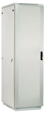 Шкаф коммутационный ЦМО ШТК-М-42.6.10-4ААА 42U 600x1020мм пер.дв.перфор. задн.дв.стал.лист 2 бок.пан. направл.под закл.гайки 550кг серый