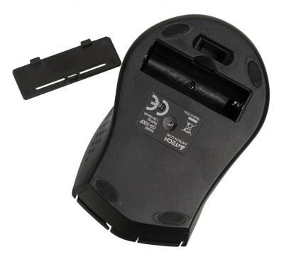 Мышь A4Tech V-Track G9-500F черный оптическая (1000dpi) беспроводная USB1.1 (4but)