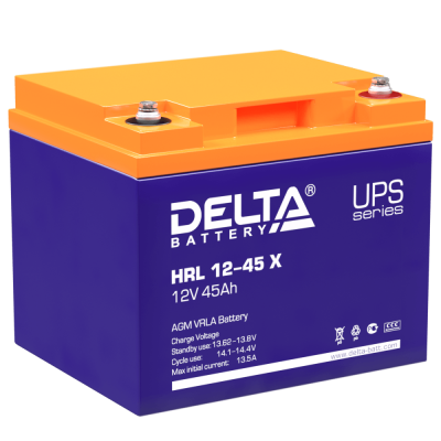 Аккумуляторная батарея DELTA BATTERY HRL 12-45 X