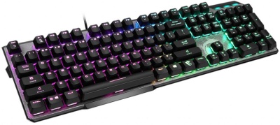 Клавиатура MSI GK50 ELITE RU механическая черный USB Multimedia for gamer LED