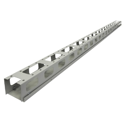 Rexant (04-2640) Органайзер кабельный вертикальный 42U, Standart с крышкой, ширина 100мм