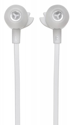 Гарнитура вкладыши Оклик HS-S-210 1.2м белый проводные в ушной раковине (D1)