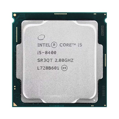 Процессор Intel Core i5-8400 OEM (Coffee Lake, 14nm, C6/T6, Base 2,80GHz, Turbo 4,00GHz, UHD 630, L3 9Mb, TDP 65W, S1151)