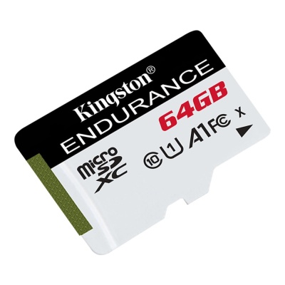 Флеш карта microSDXC 64Gb Class10 Kingston SDCE/64GB High Endurance w/o adapter