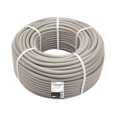 Rexant (28-0025-2) Труба гофрированная ПВХ REXANT 25 с зондом 50м