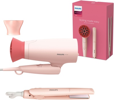Фен Philips BHP398/00 1600Вт розовый