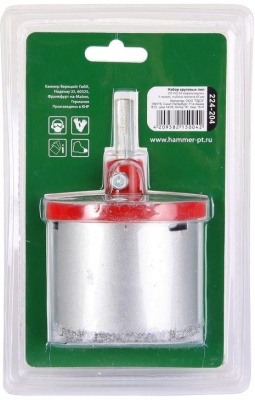 Набор коронок Hammer Flex 224-204 DR CR (62231) по дереву (4пред.) для дрелей