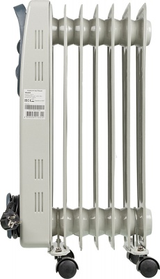 Радиатор масляный Ресанта ОМ-7Н 1500Вт белый