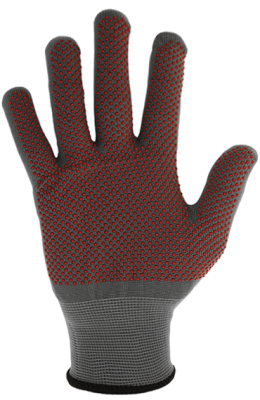 Перчатки нейлоновые бесшовные с ПВХ точечным покрытием ArmProtect 6101 р.10