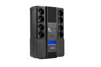 ИБП Бастион SKAT-UPS 800-AID-IN-1x9-8 ИБП 220В 480Вт, LCD, АКБ 1x 9Ач, line interactive, мод.синус, 8хSchuko,2xUS (8933)