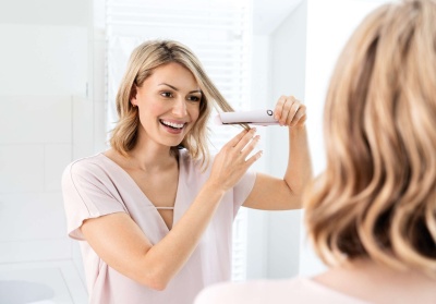 Выпрямитель Beurer HS20 45Вт розовый (макс.темп.:200С)