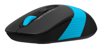 Мышь A4Tech Fstyler FG10S черный/синий оптическая (2000dpi) silent беспроводная USB (4but)