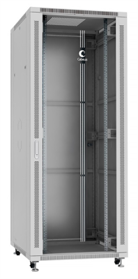 Cabeus SH-05C-42U80/100 Шкаф монтажный телекоммуникационный 19" напольный для распределительного и серверного оборудования 42U 800x1000x2055mm (ШхГхВ) передняя стеклянная и задняя сплошная металлическ (SH-05C-42U80/100)