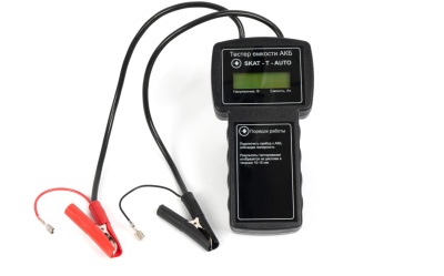 254 Skat -T-auto  тестер контроля емкости АКБ, 12В, емкость АКБ 1,2-120Ач, экран Бастион SKAT-T-AUTO