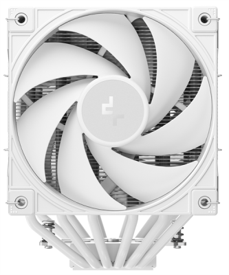 Кулер для процессора DEEPCOOL AK620 G2 WH LGA1851/1700/1200/115X/AM5/AM4 (8шт/кор, TDP 260W, PWM, DUAL Fan 120mm, 6 тепл. трубок, Copper Base, Wood-grain top cover, белый) RET (R-AK620G2-WHNNMN-GJD)