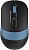 Мышь беспроводная A4Tech Fstyler FB10CS black/blue (оптическая, silent, BT/Radio, USB, 4but, 2000dpi)(FB10CS USB ASH BLUE)