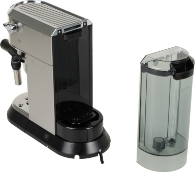 Кофеварка рожковая Delonghi EC685.M 1350Вт серебристый/черный