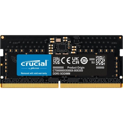 Модуль памяти Crucial 16GB 5600МГц DDR5, SO-DIMM CL40
