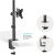 Кронштейн для мониторов Onkron D101E черный 13"-34" макс.10кг настольный поворот и наклон Кронштейн для мониторов Onkron D101E черный 13"-34" макс.10кг настольный поворот и наклон