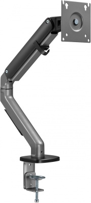 Кронштейн для мониторов Ultramounts UM734BL серый/черный 17"-27" макс.7кг крепление к столешнице поворот и наклон