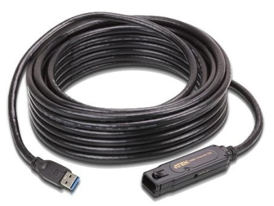 Квм переключатель ATEN USB 3.1 Gen1 Extender Cable(10m) (UE3310-AT-G)
