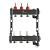 Коллектор Wester нерж. 1"-3/4 в сборе с расходомерами на 3 выхода, MUFS3134