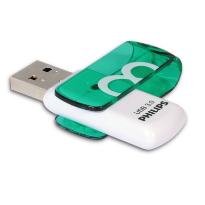 Флеш накопитель 8GB PHILIPS VIVID3.0 8GB, USB 3.0