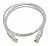 Патч-корд LANMASTER UTP литой (molded), UTP, cat.5E, 2м (TWT-45-45-2.0-GY)
